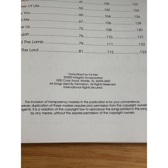 Your Kingdom Come Songbook By Hosanna! Music Praise & Worship Piano Guitar Vocal - Picture 5 of 9